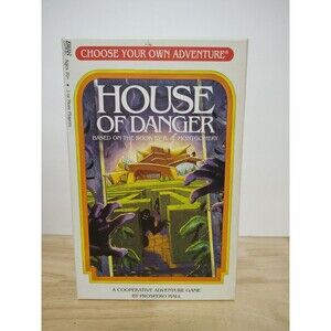 House of Danger: Choose Your Own Adventure Book Strategy Game Z-Man Games